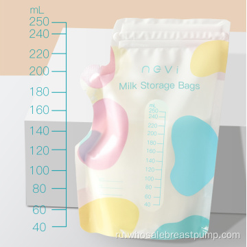 Одноразовые пакеты для хранения грудного молока 250 мл для детей